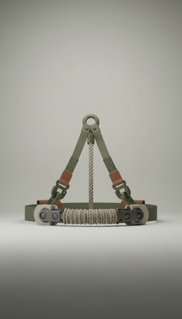 Heavy-Duty Suspension System for Gear Organization