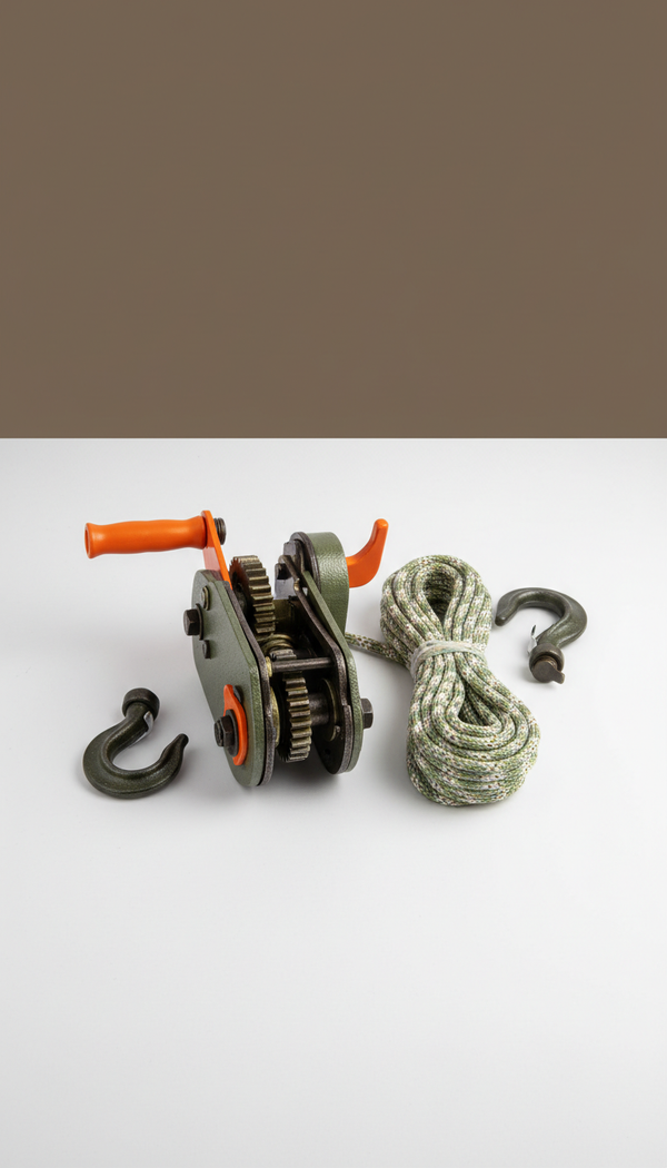 Heavy-Duty Rope Ratchet Hoist Kit