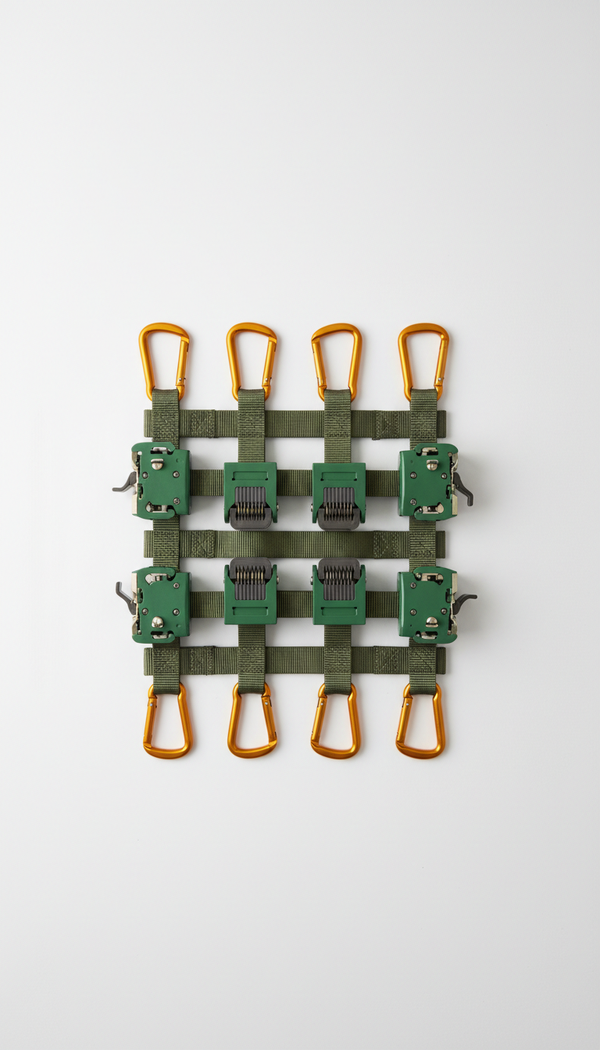 Modular Suspension System with Carabiners