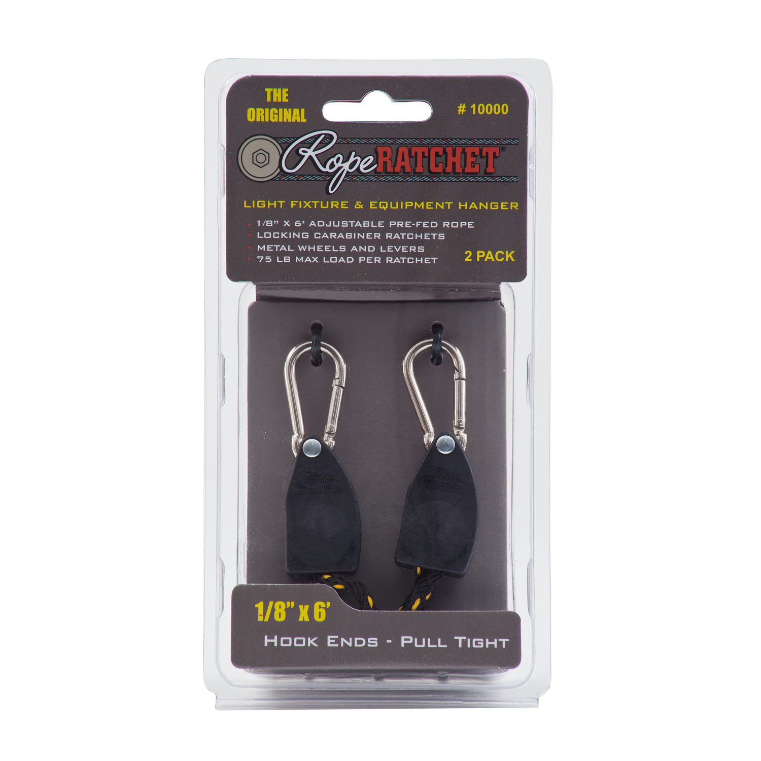 1/8" Light Hanger & Tie-Down System 2-Pack
